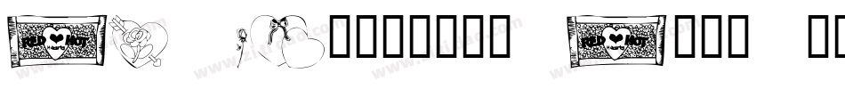 KR Valentine Kids 2006字体转换